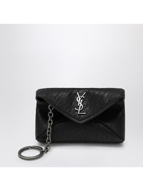 SAINT LAURENT Saint Laurent Keychain Case Envelope Cassandre Black Men
