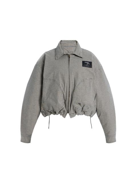 HommeGirls® Cotton Down Coat plaid