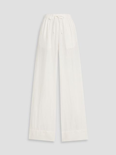 Other Designers Riley linen straight-leg pants