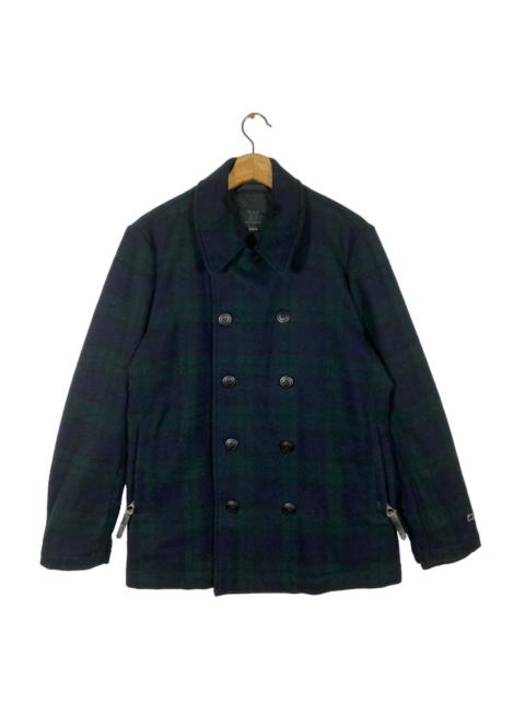 Other Designers Vintage Woolrich Digs Limited Plaid Wool Button Jacket