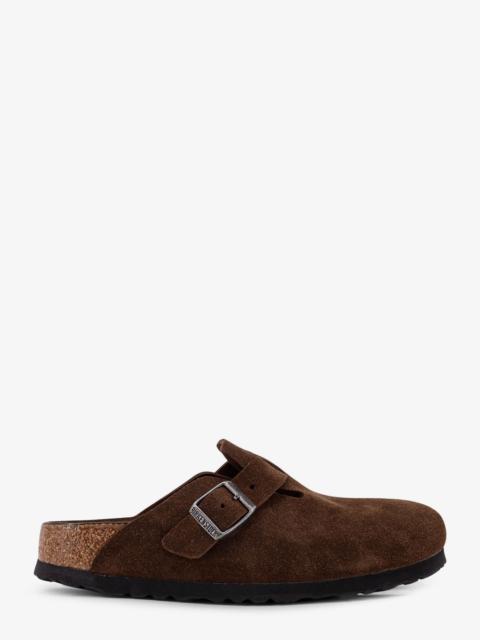 BIRKENSTOCK Birkenstock Suede Boston Sandals Brown