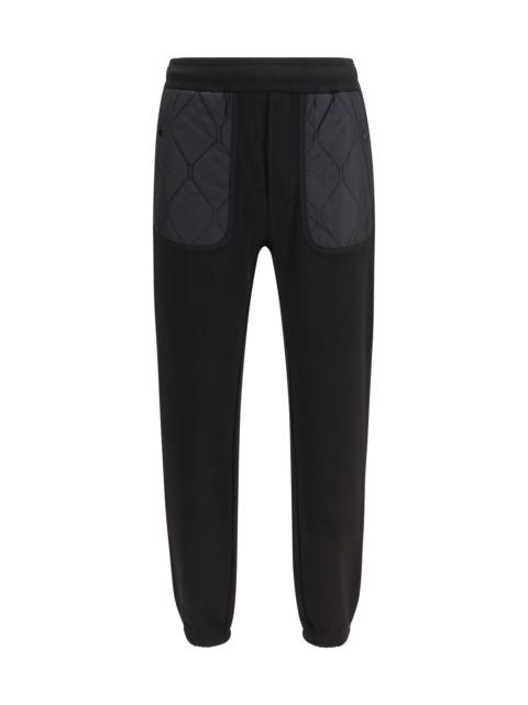 Moncler Moncler Cotton Blend Sweatpants Black Men