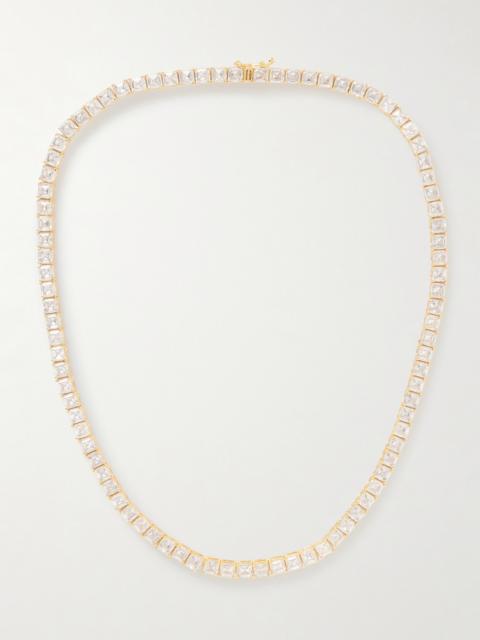 ROXANNE ASSOULIN Gia Gold-tone Cubic Zirconia Necklace