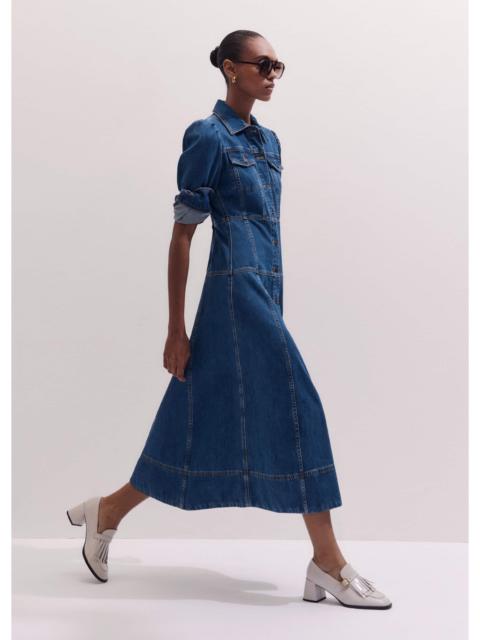 ME+EM Fit + Flare Midi Dress