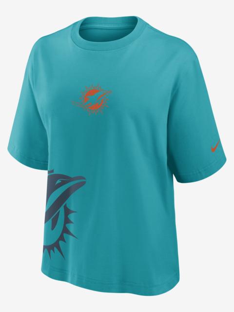 Nike Miami Dolphins Boxy Women's Nike NFL T-Shirt
