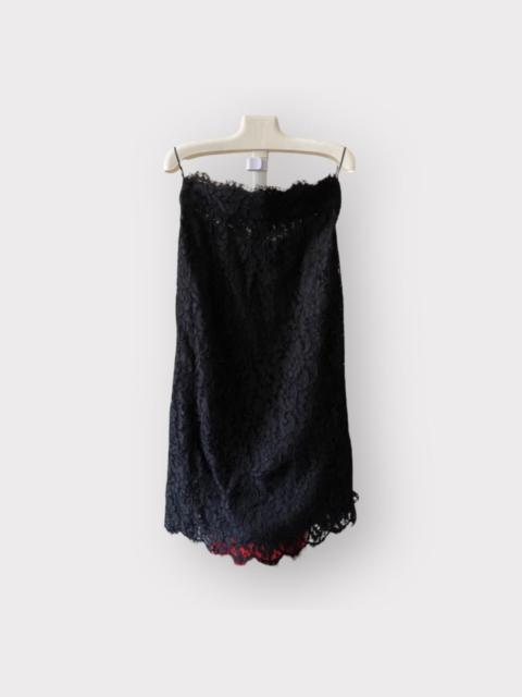 Dolce & Gabbana Dolce and Gabbana Black Lace Skirt