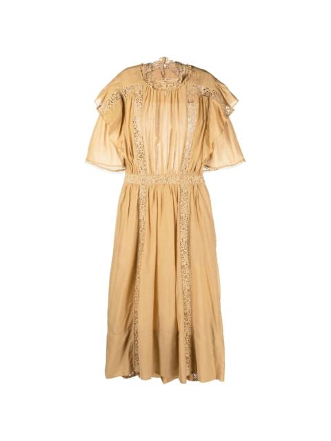 Isabel Marant Étoile Galina guipure lace-trim dress