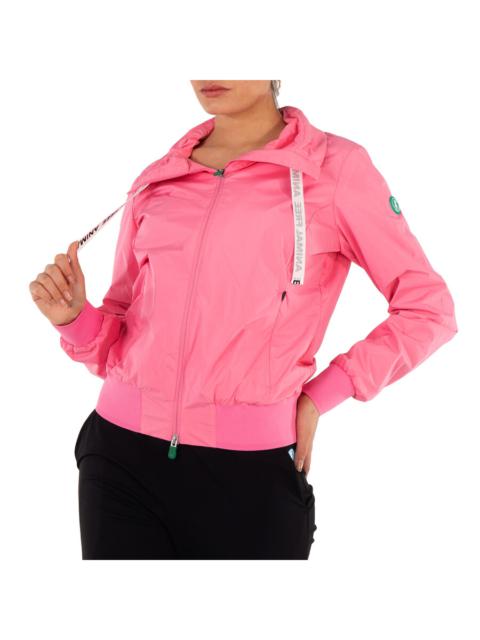 Other Designers Save The Duck Ladies Aurora Pink Karin Bomber Rain Jacket