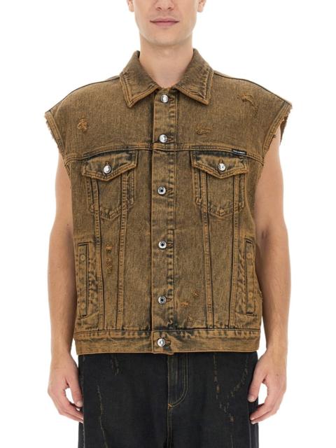 Dolce & Gabbana Dolce & Gabbana Men Denim Vest