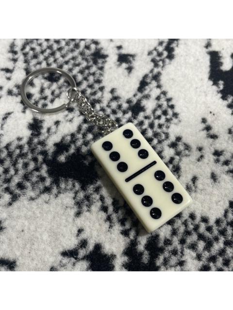 Other Designers Vintage - STUSSY DOMINO KEYCHAIN IN NATURAL