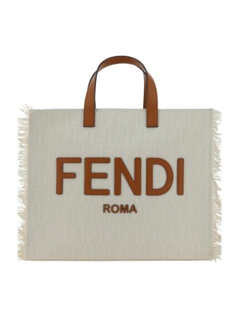FENDI Frayed-edge Handbag