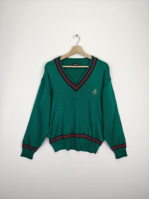 Other Designers Vintage - Vintage Kanye West Style Knit Sweater V Neck