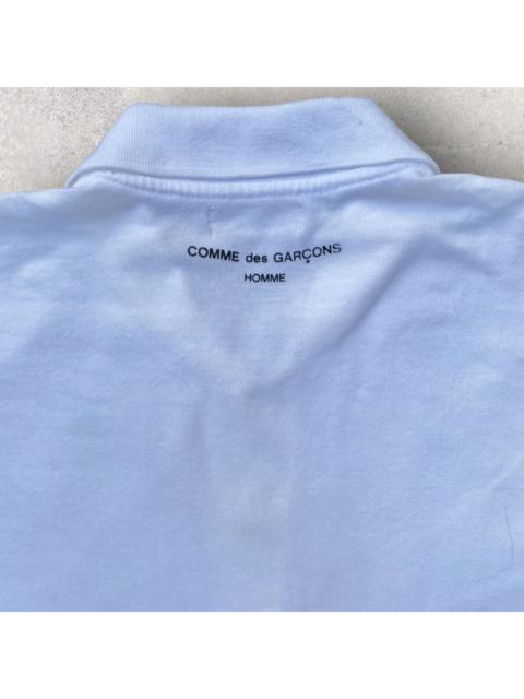 Comme Des Garçons Vintage Logo Cotton Jersey Polo Shirt