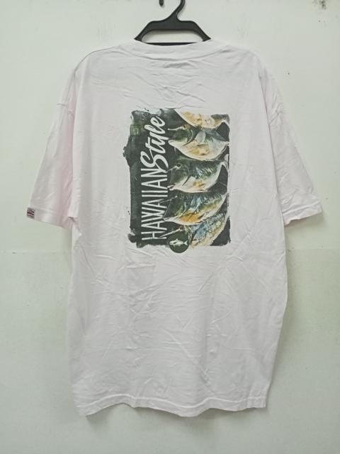 Other Designers Other - Hawaiian Style Fish Art T- shirt