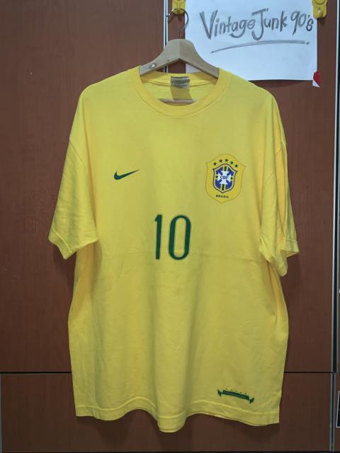 Nike RARE!!!Nike RONALDINHO 10(BRAZIL) T-shirt