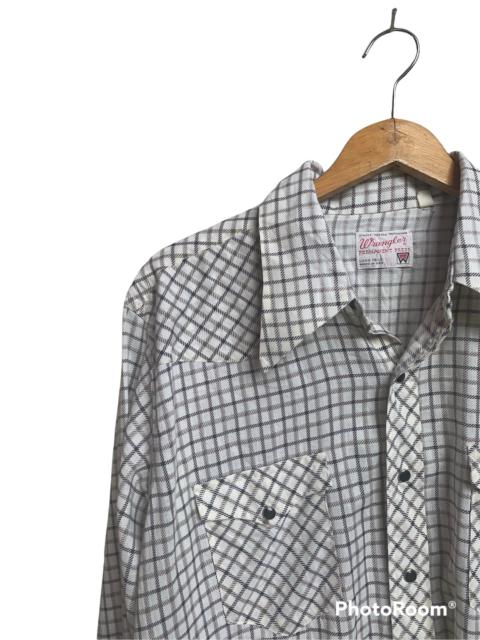 Other Designers Wrangler - Vintage Wrangler USA Permanent Press Chambray Shirt