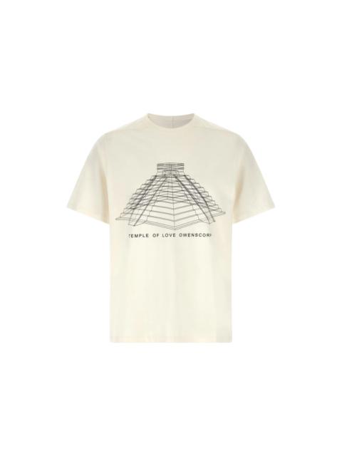 Rick Owens RICK OWENS Brad White Cotton Tshirt New & Authentic (Men's s