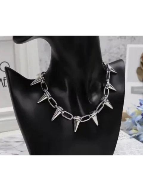 Other Designers Japanese Brand - Punk Spike Choker Necklace Grunge Alt Cyber