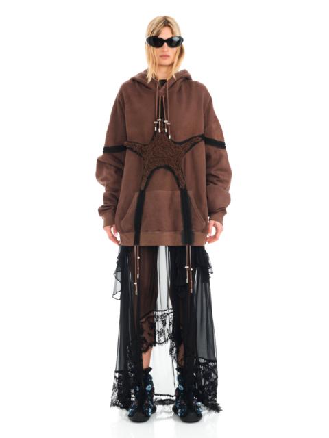 Collina Strada EARTH STARBURST SOFT STAR HOODIE