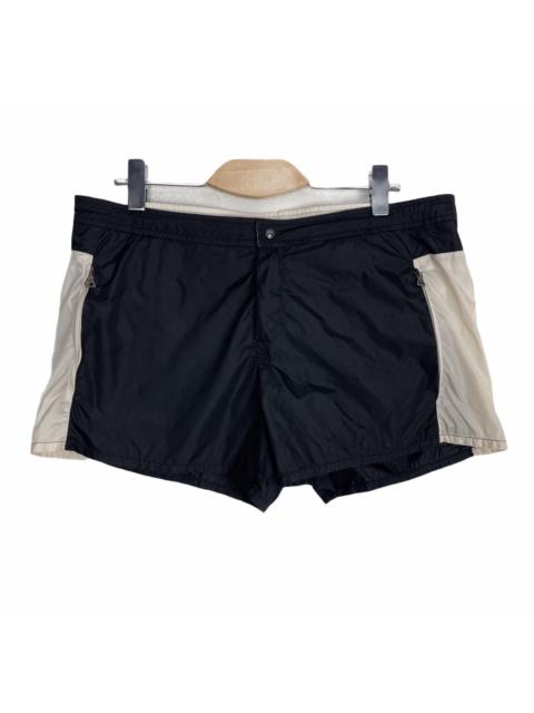 Prada Prada Sport Nylon Color Block Shorts