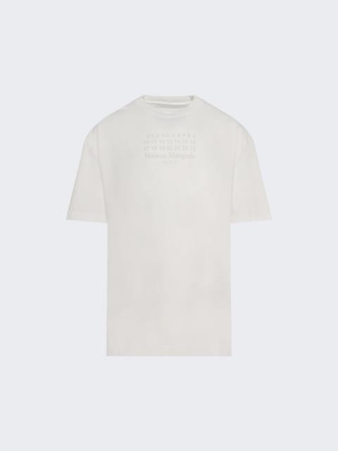 Maison Margiela Logo Tee Off White