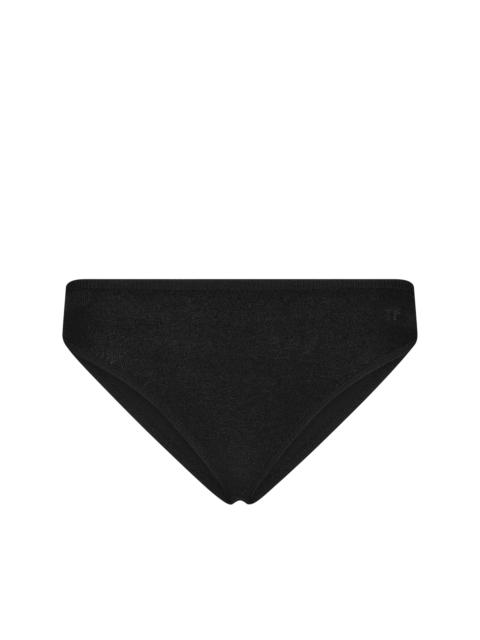TOM FORD KNICKERS WITH TONAL TF EMBROIDERED LOGO