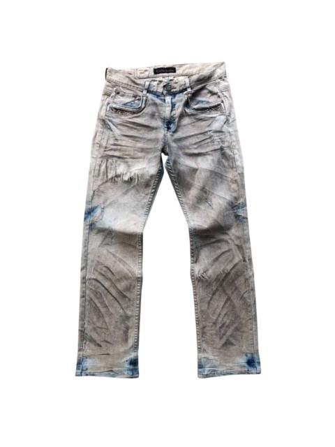 Other Designers Tornado Mart - Japanese PASTA DENIM studded claw mark denim