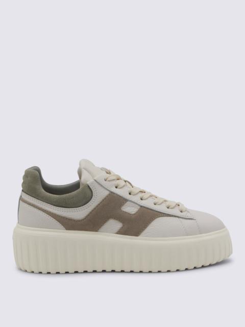 HOGAN Sneakers Bianco/Tortora/Verde