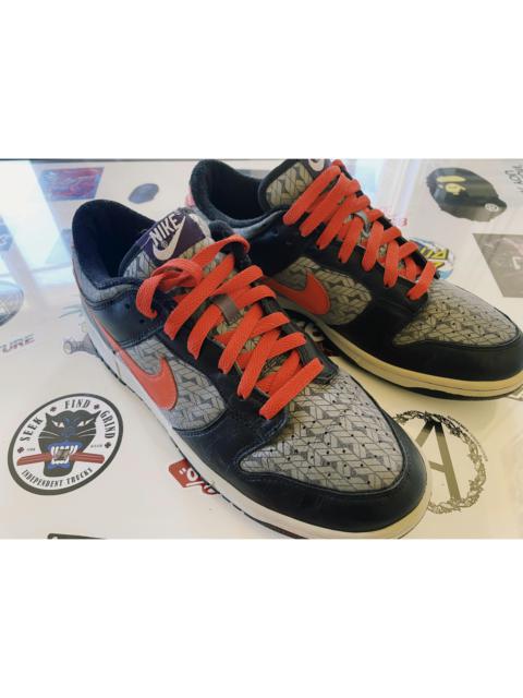 Nike Nike Dunk Low Black / Neutual Gray / Safety Orange Flash