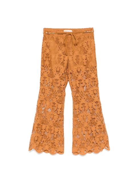 Zimmermann Coco Lace Flare Pant