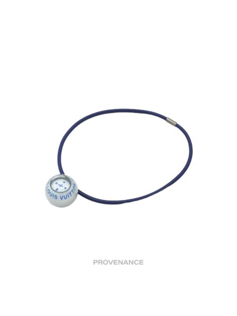 Louis Vuitton Cup 2000 Compass 360 Necklace - Blue