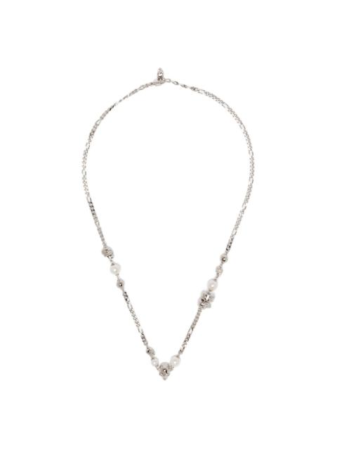 Alexander McQueen Alexander Mcqueen Silver Necklaces Women