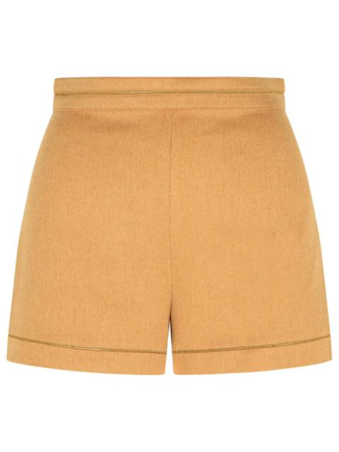 Max Mara 'Adagio1234' Brown Camel Shorts Women
