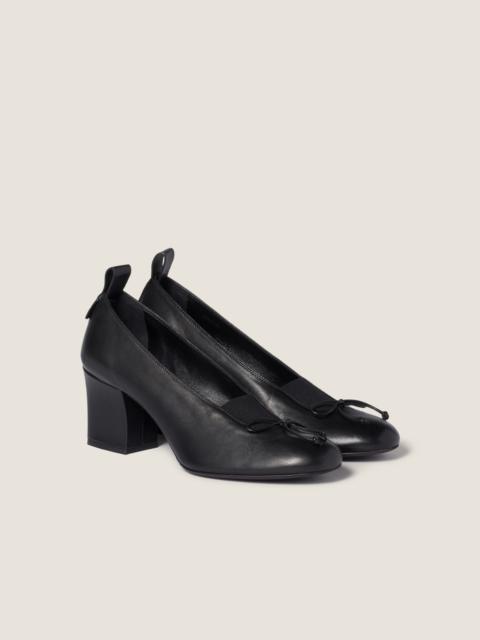 Miu Miu Élan nappa leather pumps