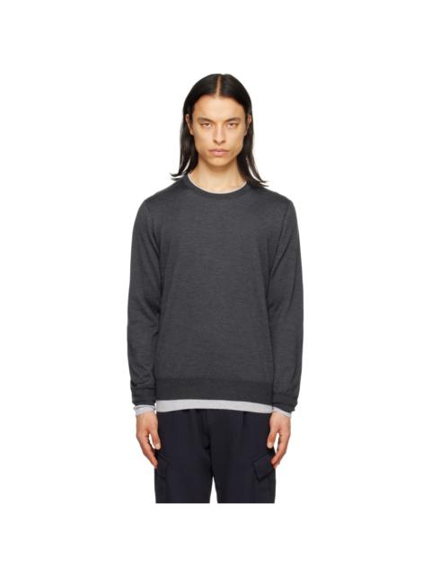 GABRIELA HEARST Gray Wells Reversible Sweater