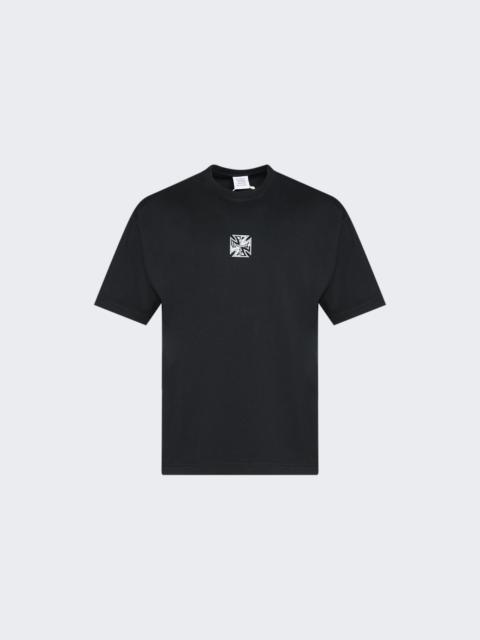 VETEMENTS Biker Cross Logo Tee Black