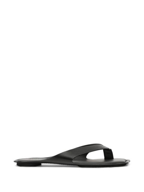 MM6 Maison Margiela Mm6 Maison Margiela Anatomic Leather Flip Flops