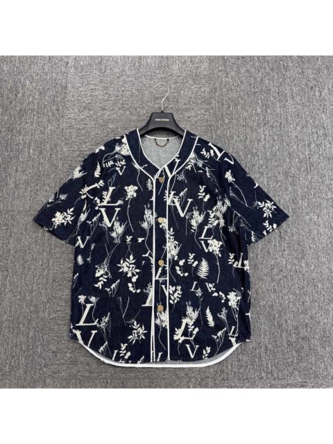 Louis Vuitton Louis vuitton lv wheat ear denim short sleeve