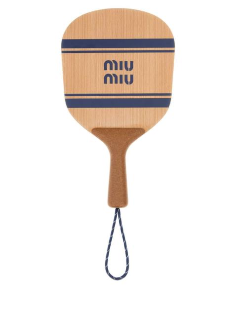 Miu Miu Miu Miu Women Wood Beach Ratchet Set