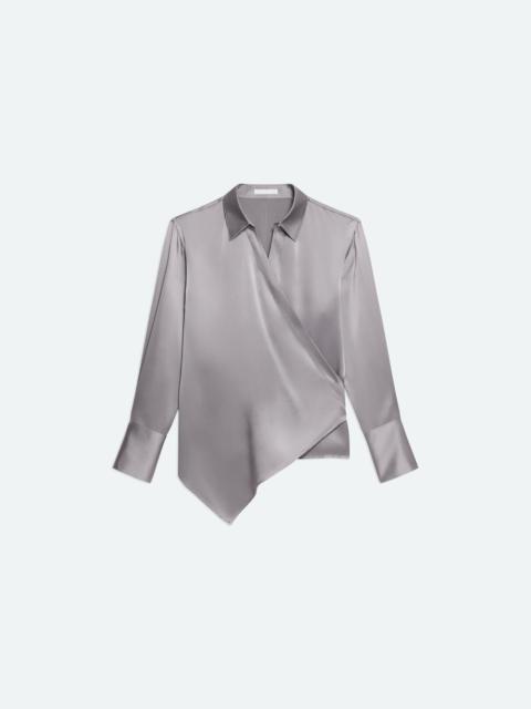RELAXED WRAP SHIRT