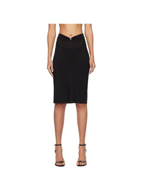 COPERNI Black Triangle Midi Skirt