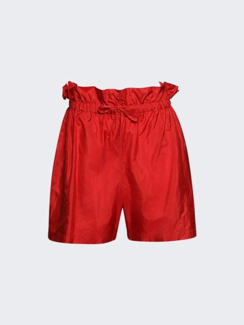 Jil Sander Loose Fit Shorts Flame