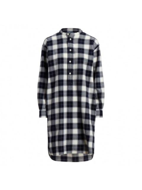 Other Designers Polo Ralph Lauren Plaid Cotton Twill Shirt Dress, Brand Size 4 ( US Size 0 )