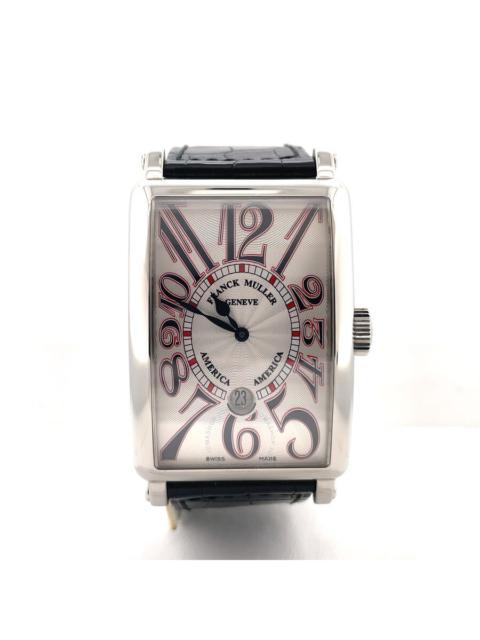 FRANCK MULLER Pre-owned Franck Muller America-America Long Island Automatic Silver Dial Men's Watch 1350 SC DT