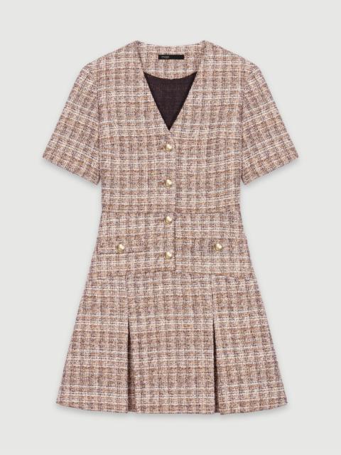 maje Short tweed dress