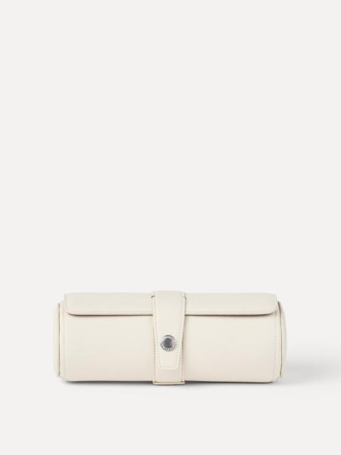 Brunello Cucinelli Fine grain calfskin watch box