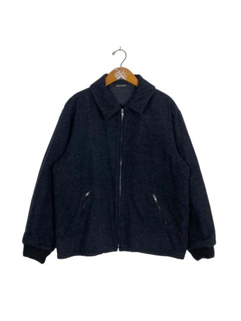 Other Designers Agnes B. - Rare‼️Vintage Agnes B Homme Wool Zipper Jacket Made in France