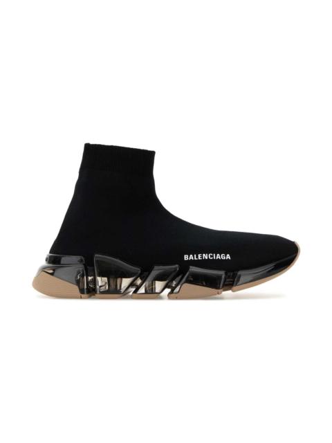 BALENCIAGA Black Stretch Fabric Speed 2.0 Sneakers