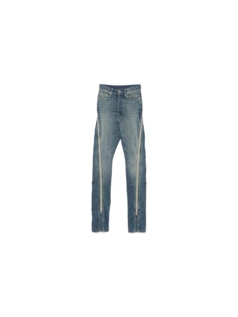Rick Owens DRKSHDW HOLLYWOOD BOLAN BANANA DENIM PANTS (WASHED INDIGO)