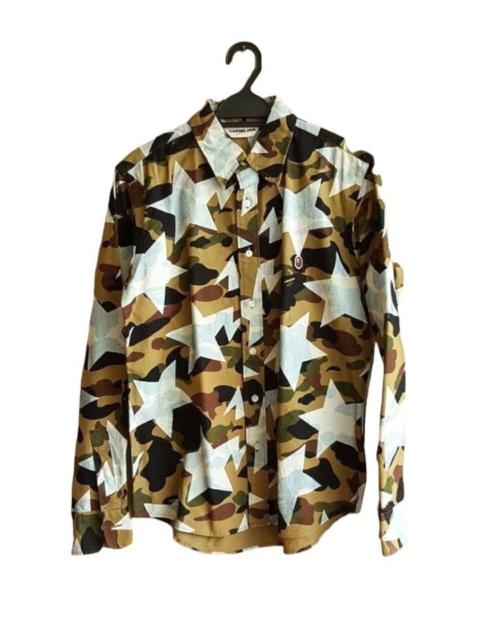 A BATHING APE® 1st Camo Sta Pattern Button Up Shirt